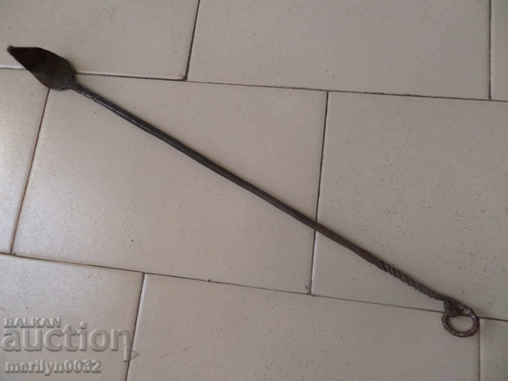 Rye for stove and fireplace, wrought iron, dilaf, with price 39.00 BGN | € 19.94 Rye for stove and fireplace, wrought iron, dilaf, with price 39.00 BGN | € 19.94