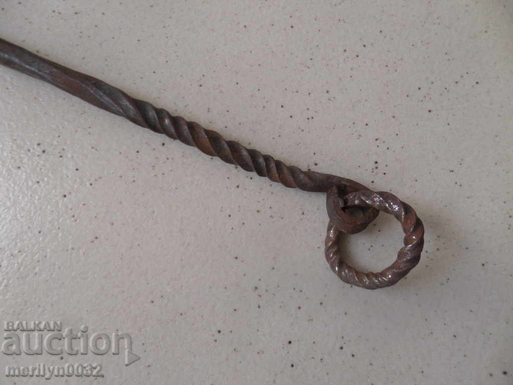 Auction Rye for stove and fireplace, wrought iron, dilaf, Auction Rye for stove and fireplace, wrought iron, dilaf,