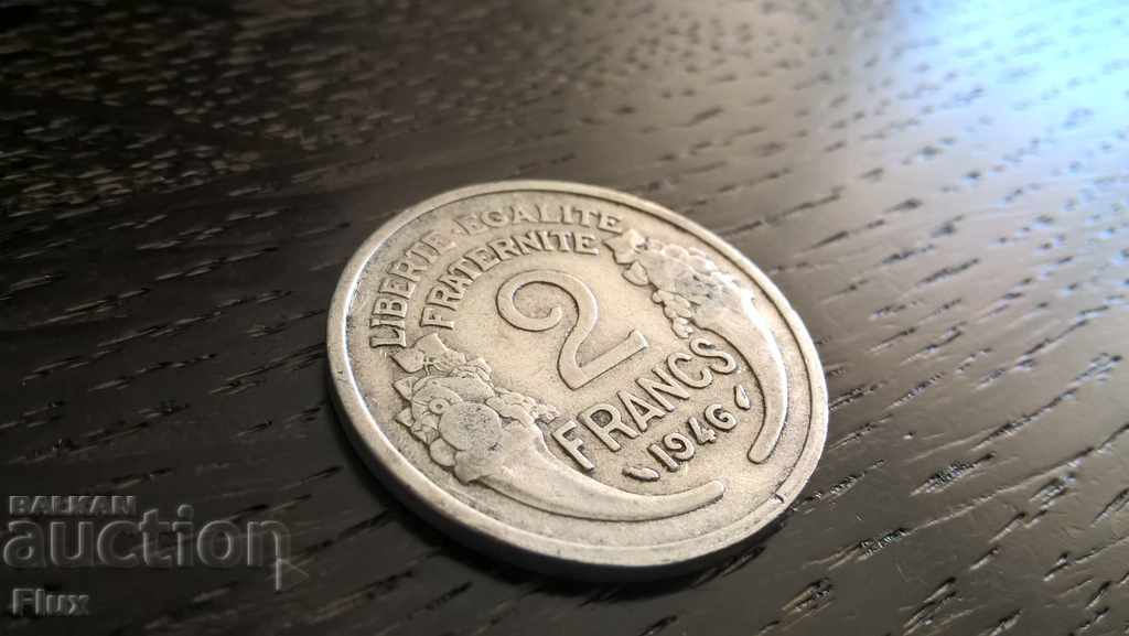 Coin - Γαλλία - 2 φράγκα 1946