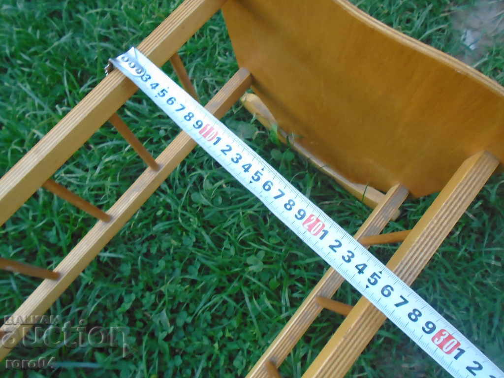 LARGE OLD CHILDREN'S WOOD CREW - 6 LARGE OLD CHILDREN'S WOOD CREW - 6