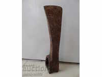 Стара 170 годишна брадва инструмент ковано желязо топор