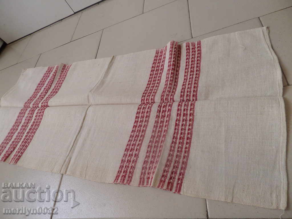 An old hand-woven cloth embroidery - 6 An old hand-woven cloth embroidery - 6