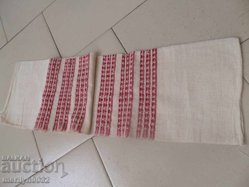 An old hand-woven cloth embroidery - 7 An old hand-woven cloth embroidery - 7