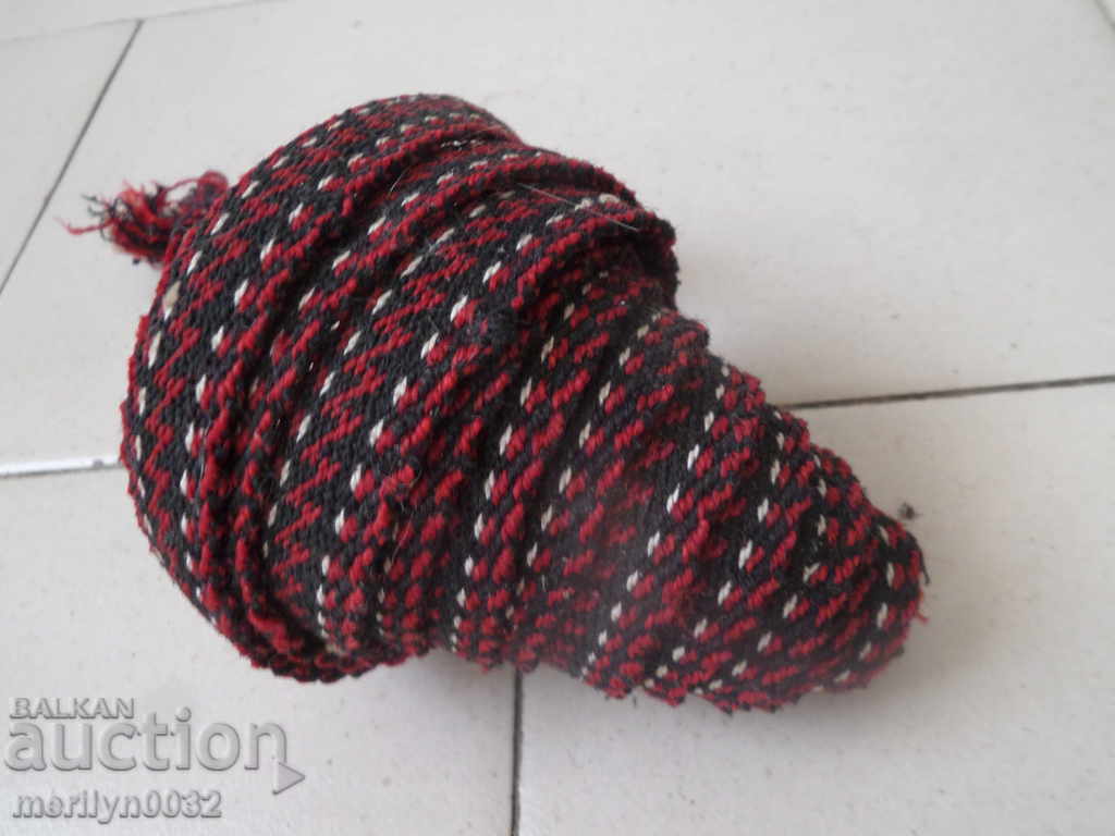 Auction An old hand-knotted belt, belt, belt costume Auction An old hand-knotted belt, belt, belt costume