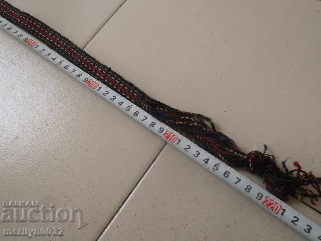 Delivery of An old hand-knotted belt, belt, belt costume Delivery of An old hand-knotted belt, belt, belt costume