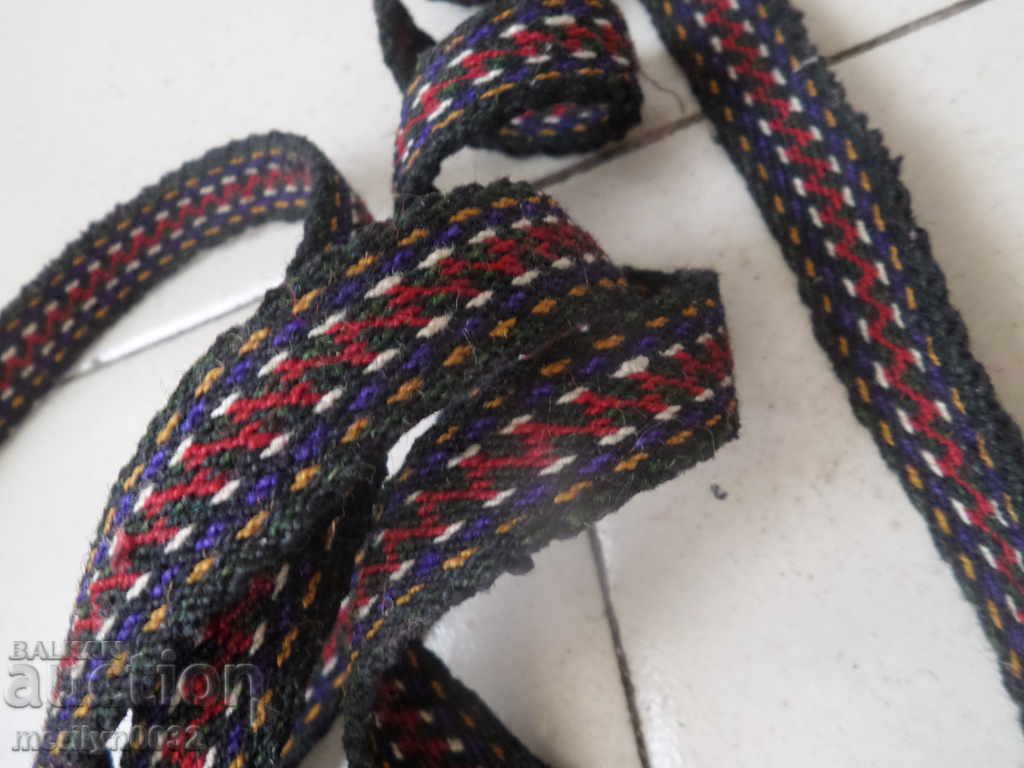 An old hand-knotted belt, belt, belt costume - 7 An old hand-knotted belt, belt, belt costume - 7