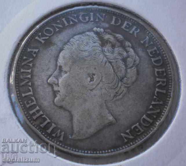 Curacao - Olanda 1 Gulden 1944 Moneda Rare cu preț € 23.01 | 45.00 BGN