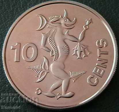 10 cent 1977, Solomon Islands