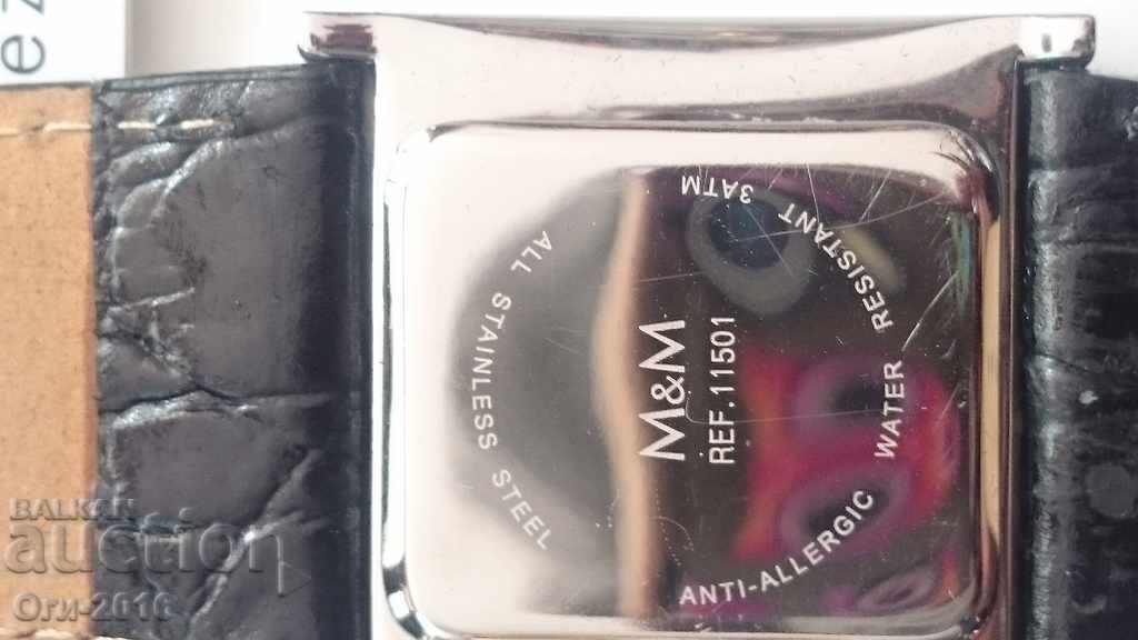 Auction  M & M watch for ladies