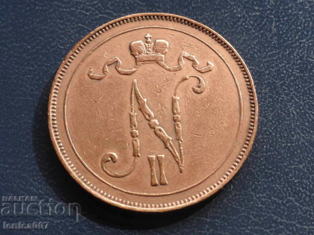 Russia (Finland) 1911 - 10 pennies with price 29.00 BGN | € 14.83 Russia (Finland) 1911 - 10 pennies with price 29.00 BGN | € 14.83