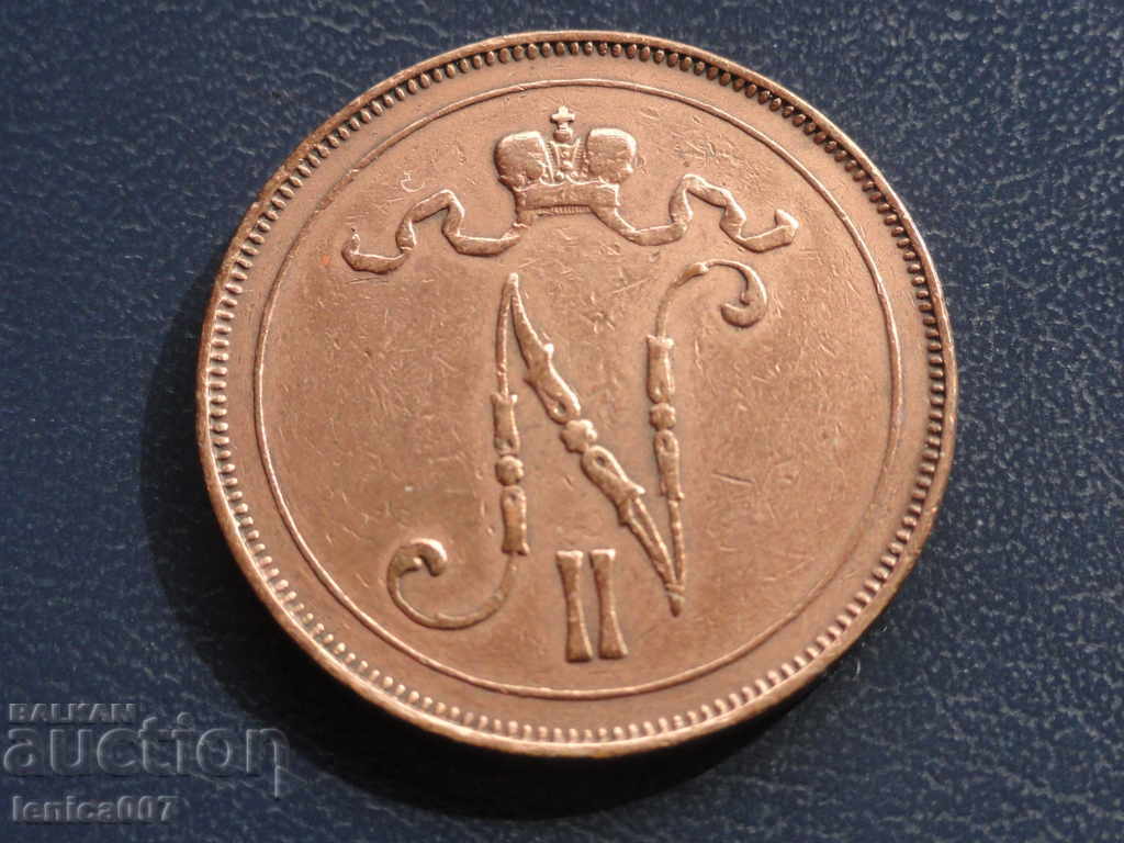 Russia (Finland) 1911 - 10 pennies - 6 Russia (Finland) 1911 - 10 pennies - 6