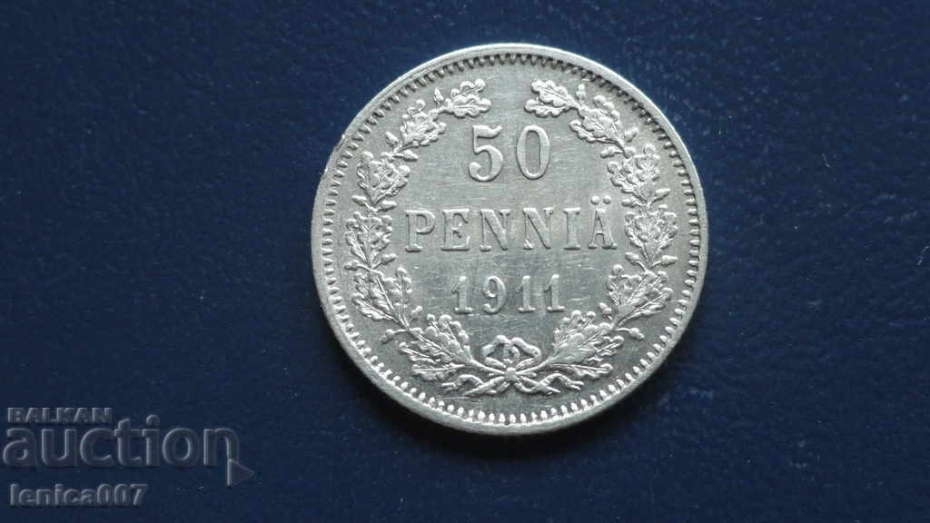Ρωσία (Φινλανδία) 1911 - 50 πένες