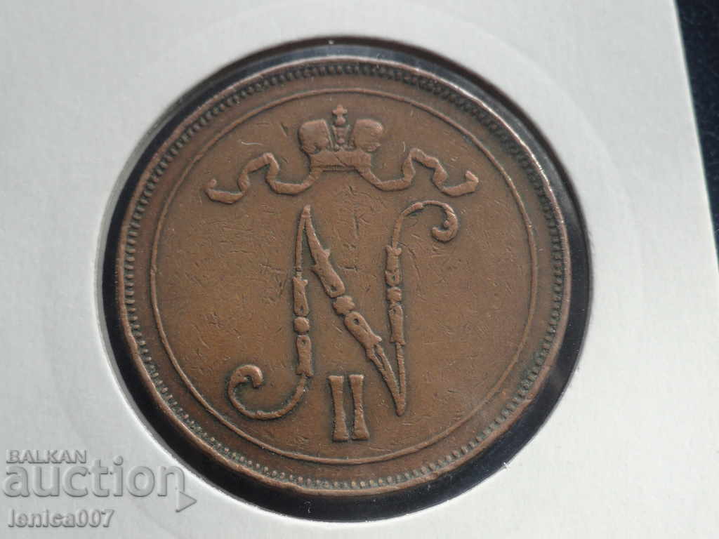 Delivery of Russia (Finland) 1912 - 10 pennies