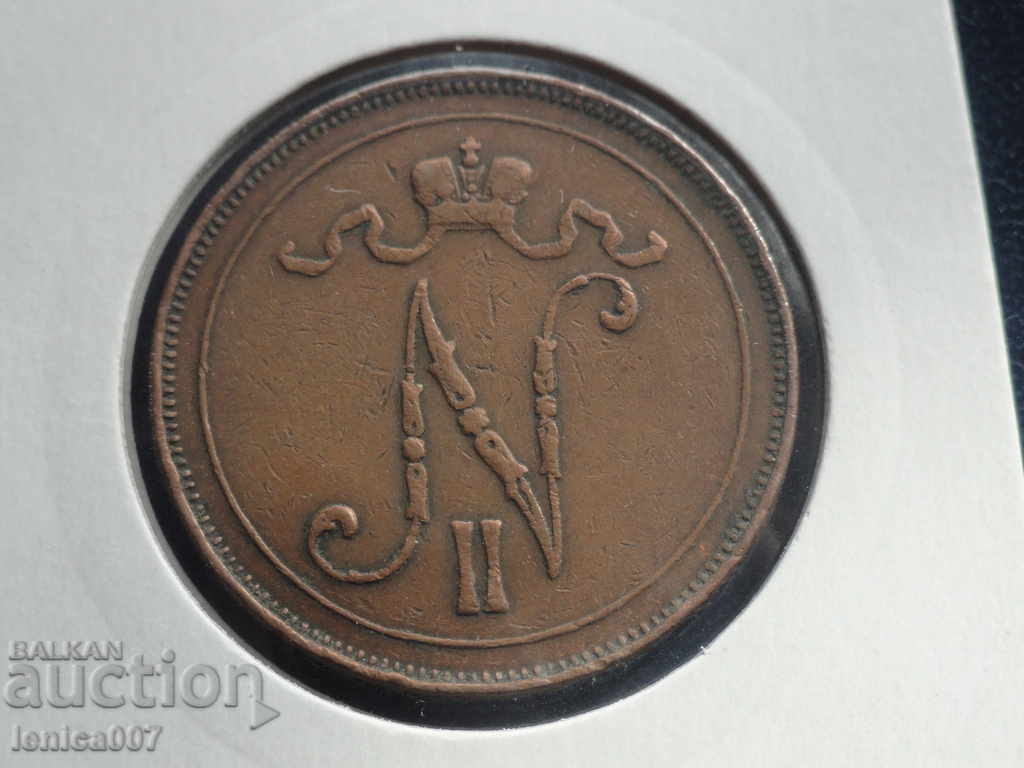 Russia (Finland) 1912 - 10 pennies - 6