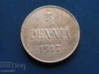 Rusia (Finlanda) 1917 - 5 pence (1)