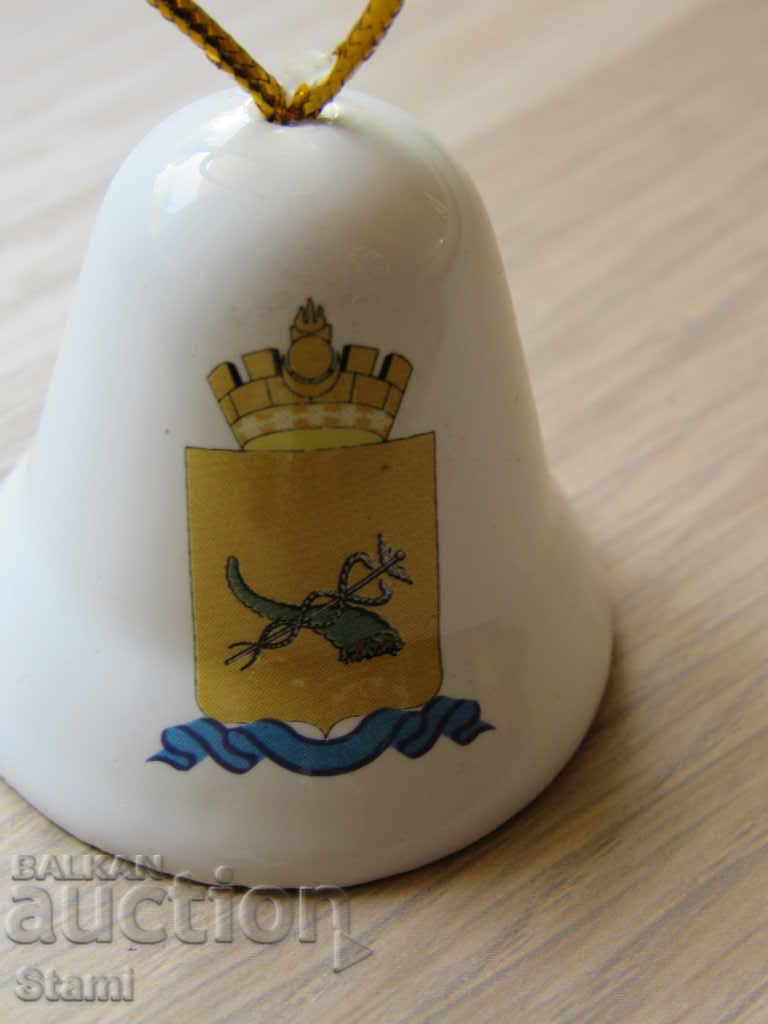 Delivery of Porcelain bell-souvenir from Ulan Ude-Russia Delivery of Porcelain bell-souvenir from Ulan Ude-Russia