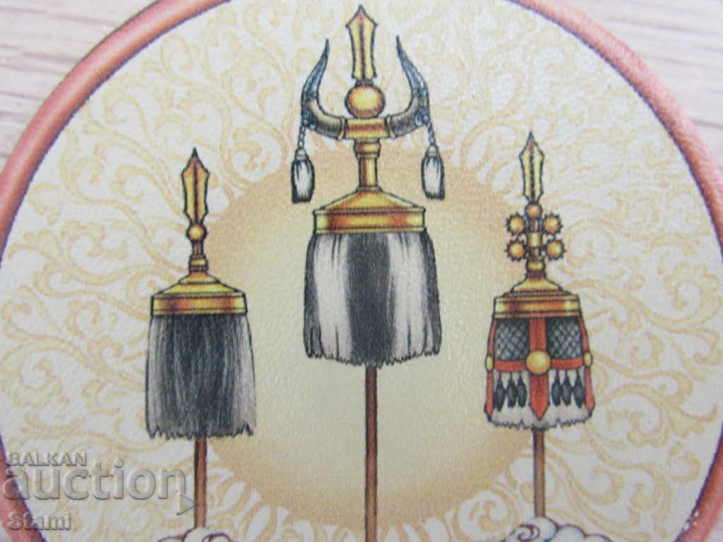 Genuine leather magnet from Mongolia-5 series - 5 Genuine leather magnet from Mongolia-5 series - 5