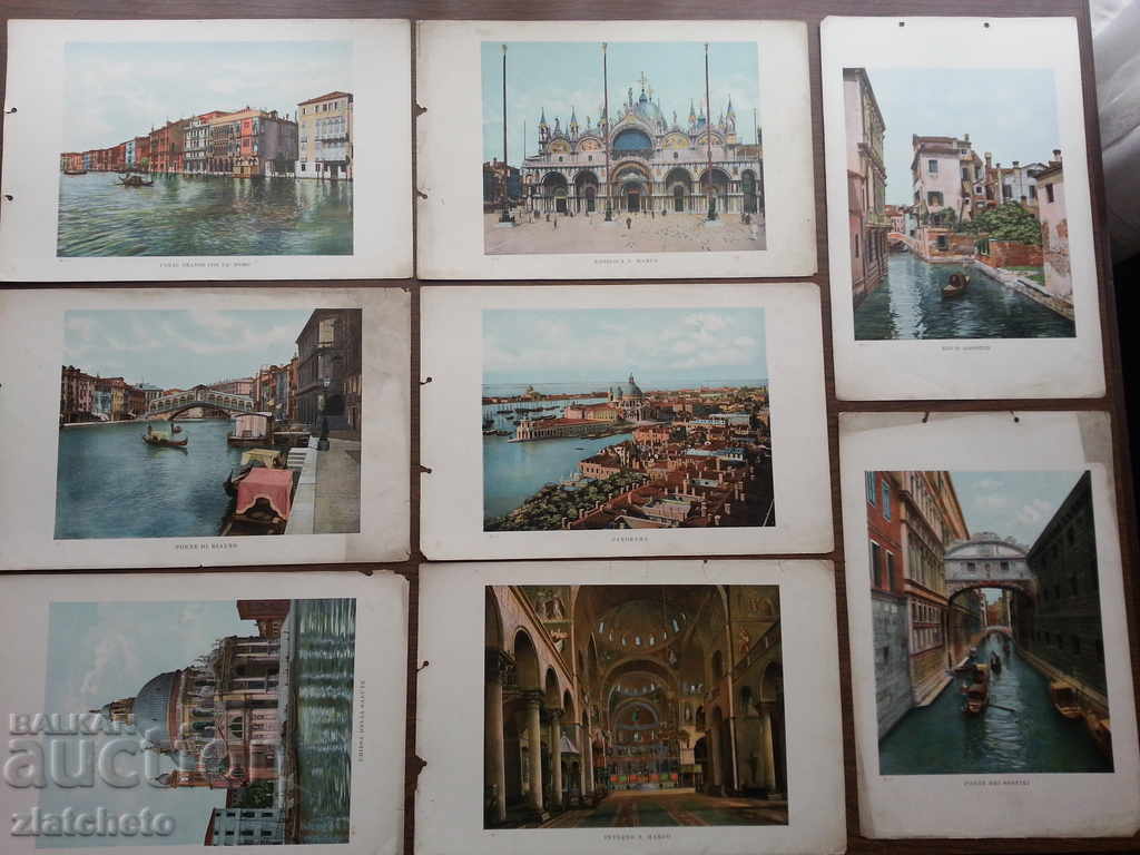 RRR. Old album with photolithography. Venezia - 5