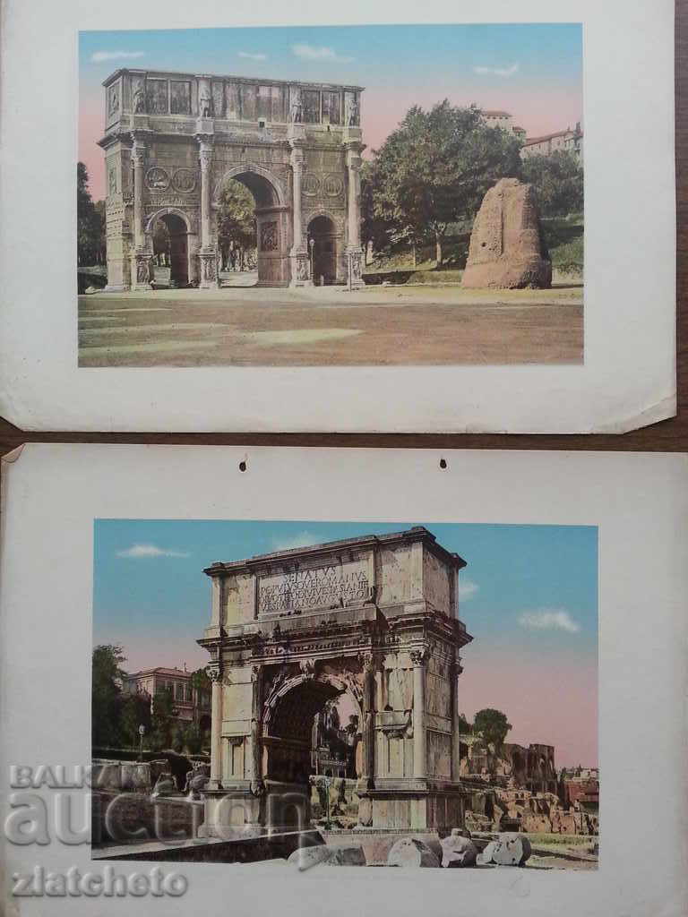 Auction  RRR. Old album with photolithography. ROMA