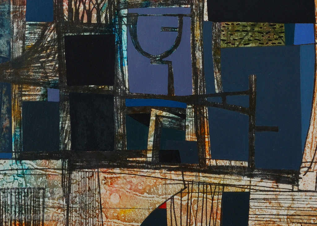 Auction painting, oil, cardboard Auction painting, oil, cardboard