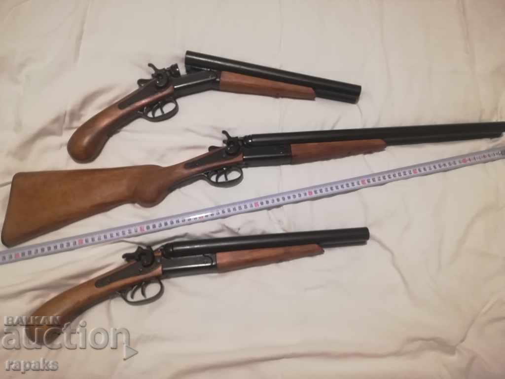 Livrarea Pușcă de vânătoare scurtată cu două țevi. Replica lui ............... Livrarea Pușcă de vânătoare scurtată cu două țevi. Replica lui ...............