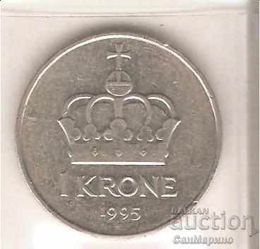 +Норвегия  1  крона   1995 г.