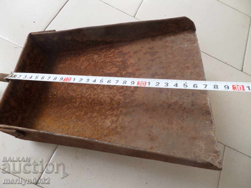 Lopată veche pentru cărbuni din fier forjat - 5