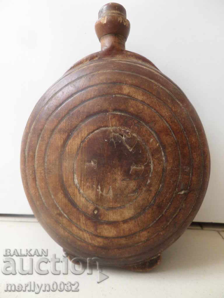 Old wooden vase, wooden bucket, wooden beetle with price 59.00 BGN | € 30.17 Old wooden vase, wooden bucket, wooden beetle with price 59.00 BGN | € 30.17
