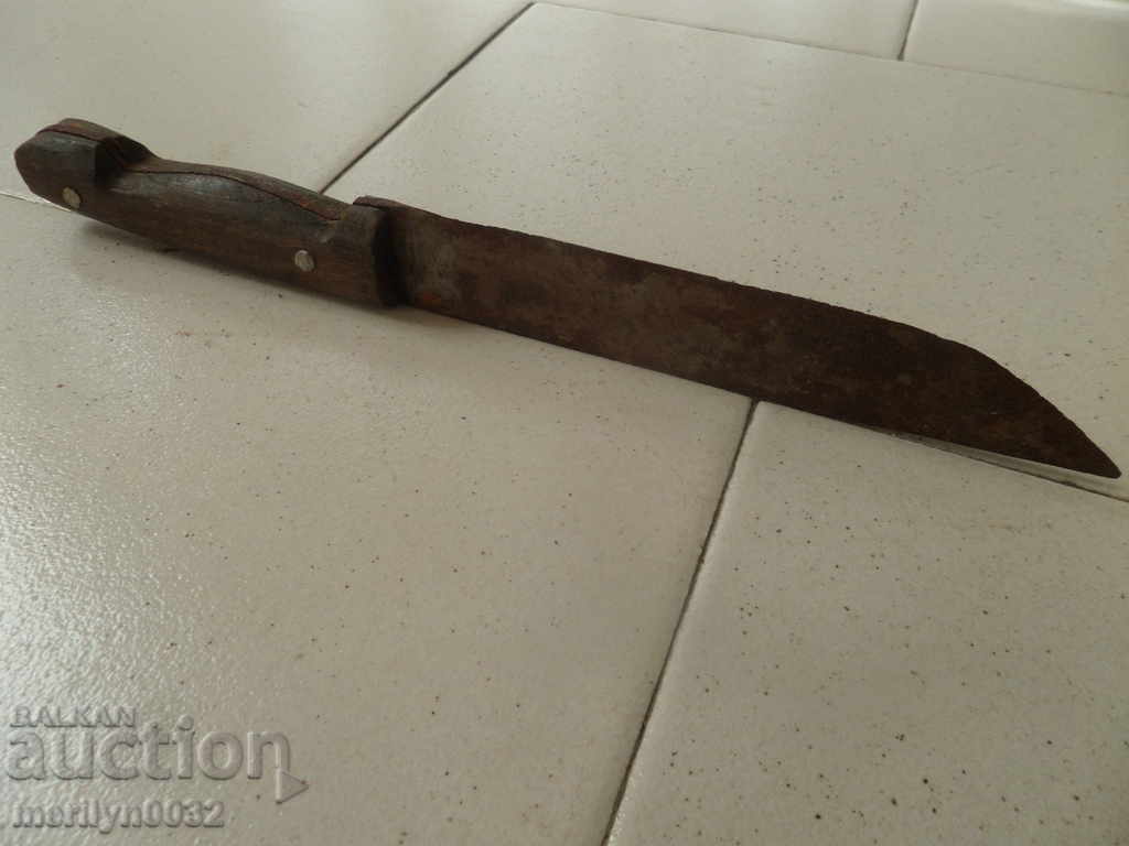 An old knife from a snout blade - 5 An old knife from a snout blade - 5