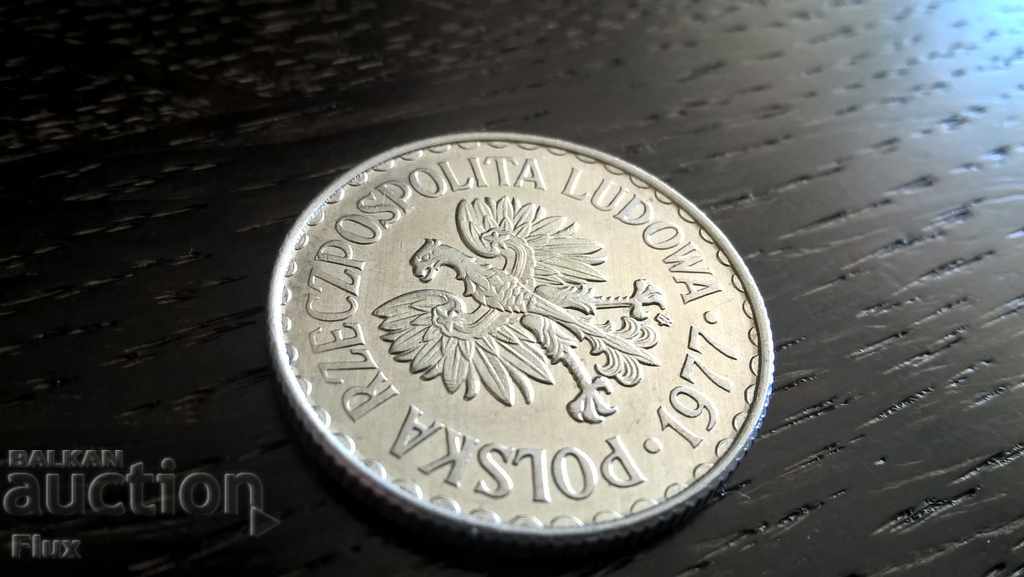 Monet - Poland - 1 zlot. | 1977 with price 1.60 BGN | € 0.82 Monet - Poland - 1 zlot. | 1977 with price 1.60 BGN | € 0.82