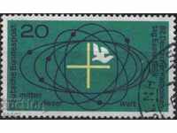 Клеймована марка  Ден на католиците  1968 от Германия