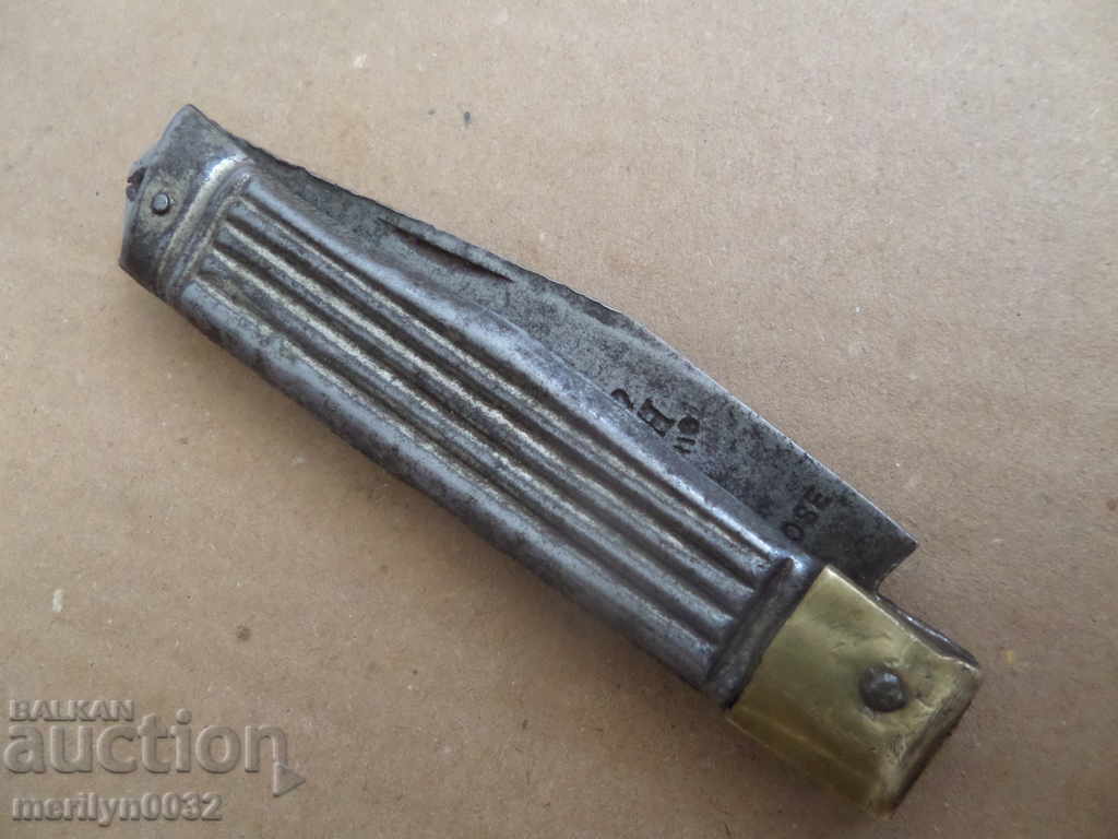 An old knife with manufacturer's seal, knife, dagger, blade - 5 An old knife with manufacturer's seal, knife, dagger, blade - 5