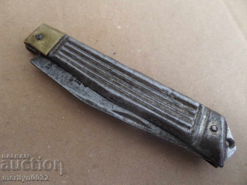 An old knife with manufacturer's seal, knife, dagger, blade - 7 An old knife with manufacturer's seal, knife, dagger, blade - 7