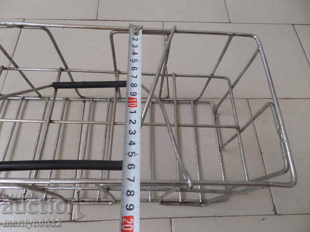 Δημοπρασία Μεταλλικά μπουκάλια καλάθι λεμονάδα τσάντα Coke