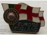 Football badge BFU for Euro 1996 England football soccer sign