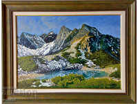 ΠΙΡΙΝ - Σινάnitsa με τη λίμνη - ελαιογραφίες