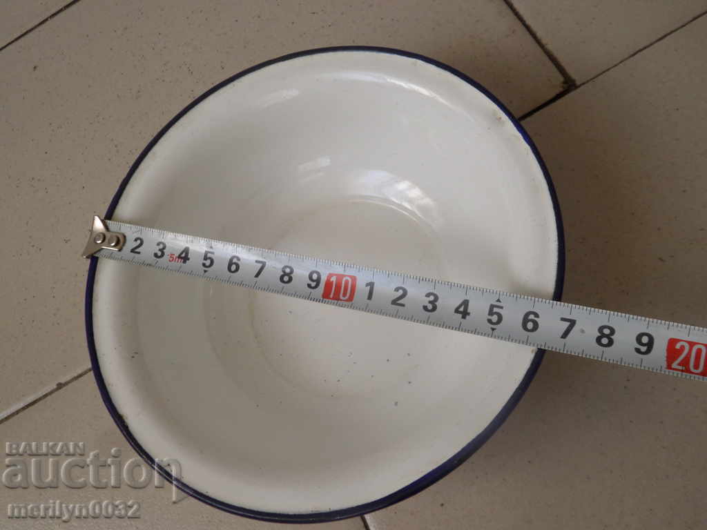 Delivery of Enamel bowl, enamel bowl, basin, basin of Bulgaria