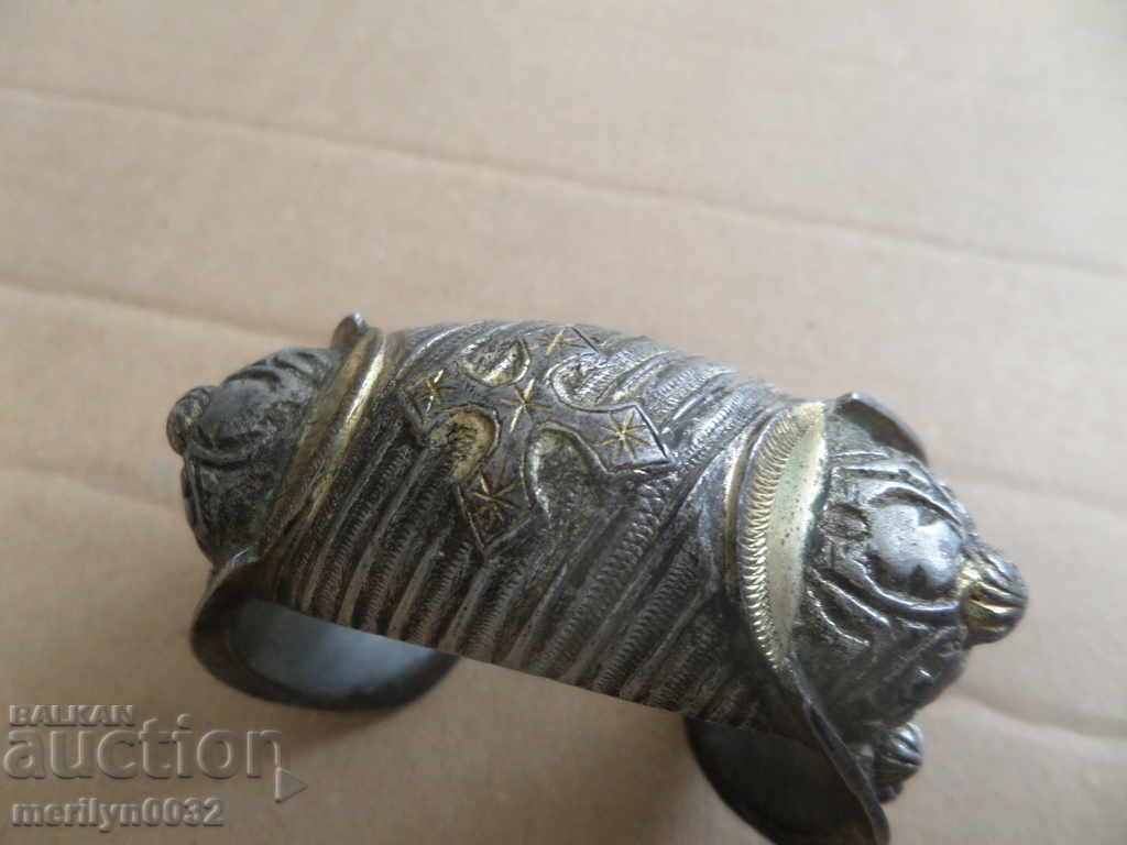 Licitație Brățară de nuntă renascentistă tip "roagă" cu AURITURĂ bijuterie