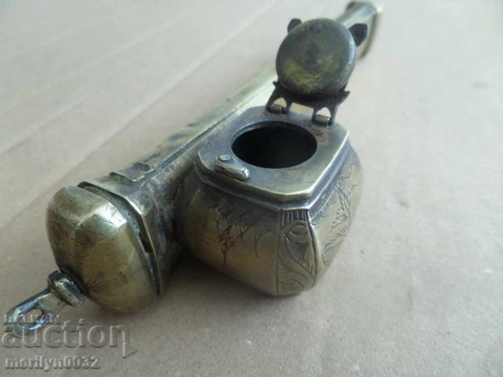Delivery of Ottoman divit devit inkwell early 19th in ORIGINAL
