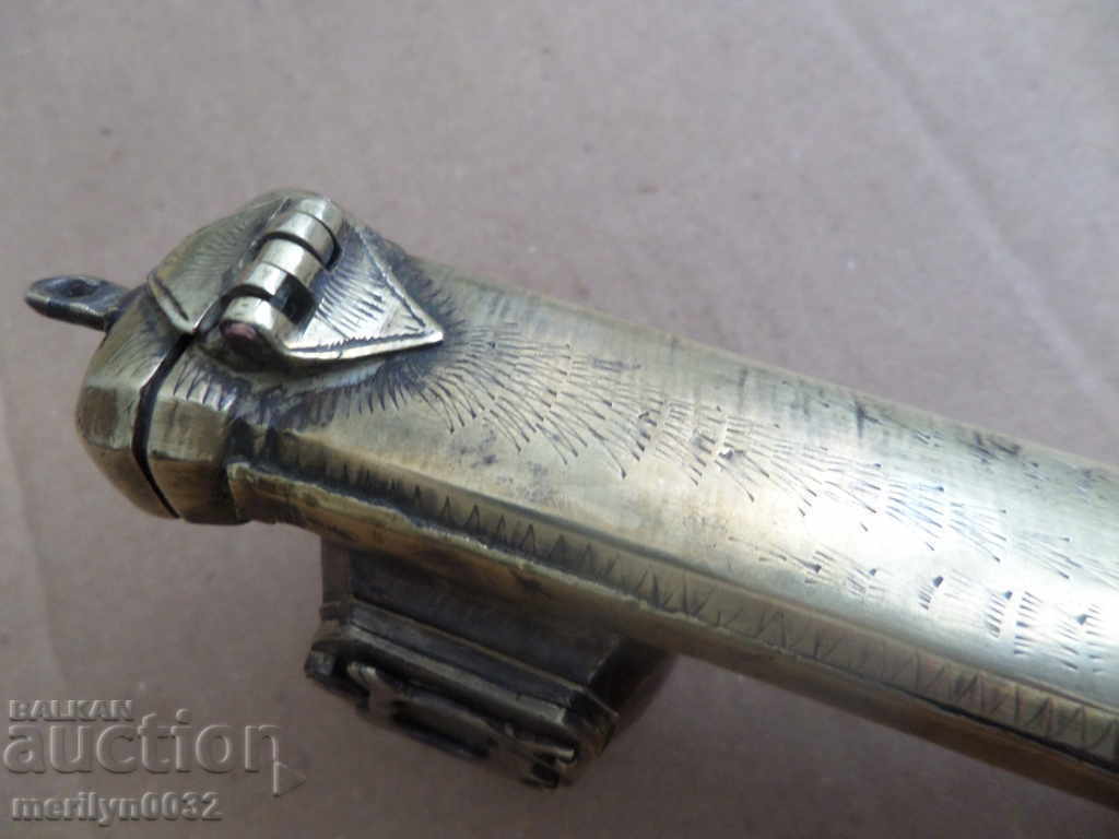 Ottoman divit devit inkwell early 19th in ORIGINAL - 7