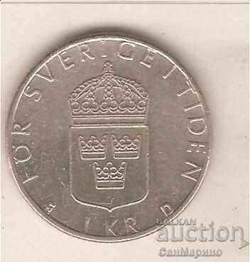 + Suedia 1 krona 1992