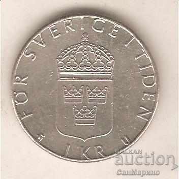 + Suedia 1 krona 1976