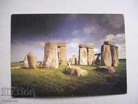 Old postcard - Stonehenge