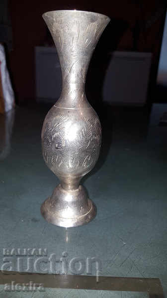 a beautiful bronze vase
