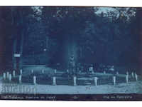 1931 Bulgaria, Varshets, the fountain in the park - Paskov
