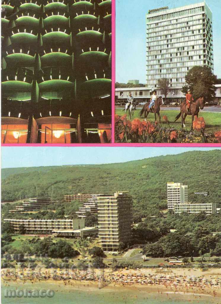 Καρτ ποστάλ - Golden Sands, μείγμα 3 όψεων