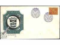Envelope special printing Philatelic exhibition Coat of arms 1964 Portugal