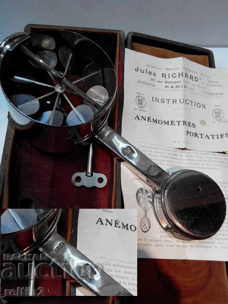 Delivery of Old appliance ANEMOMETRES