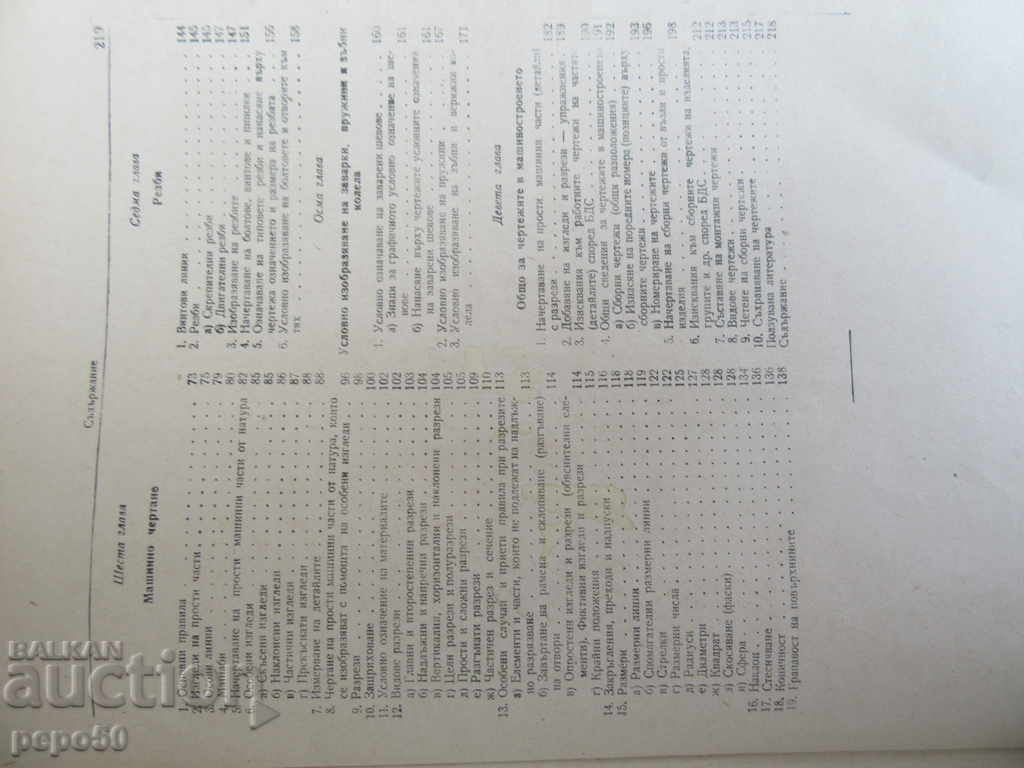 Delivery of MACHINE DRAWING FOR THE TECHNIQUES - 1965 Delivery of MACHINE DRAWING FOR THE TECHNIQUES - 1965