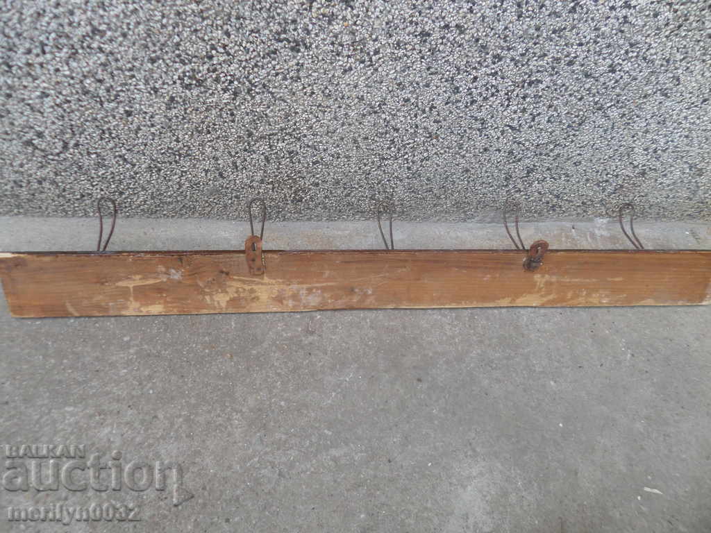 Auction Old bourgeois hanging wooden wrought iron Auction Old bourgeois hanging wooden wrought iron